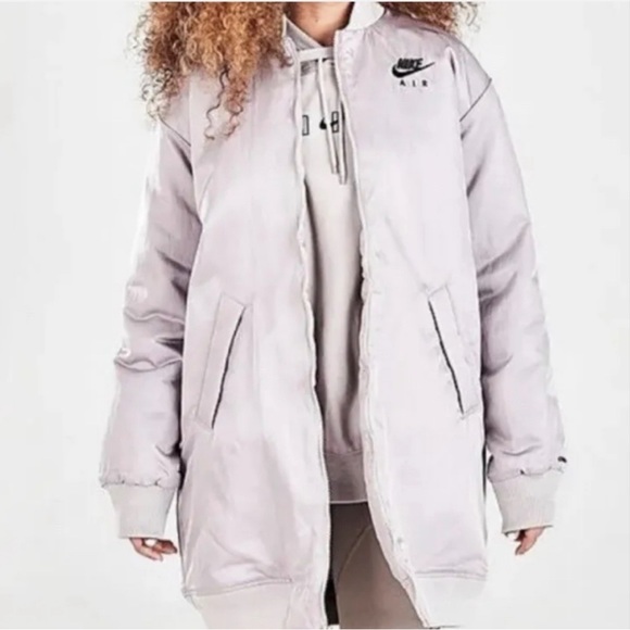 NWT Nike Therma Fit long bomber jacket - Picture 1 of 6
